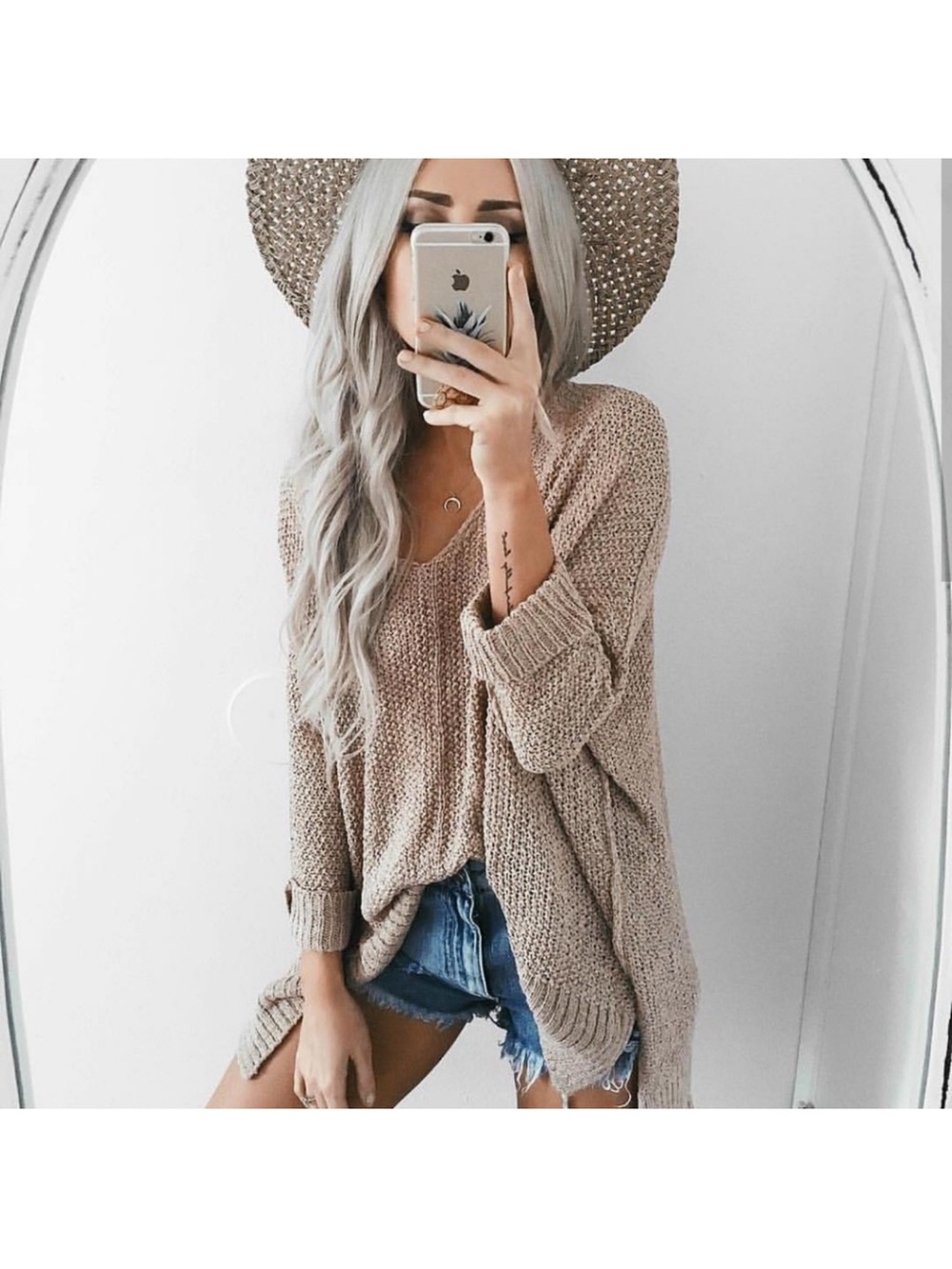 Vici Laid Back Knit Sweater